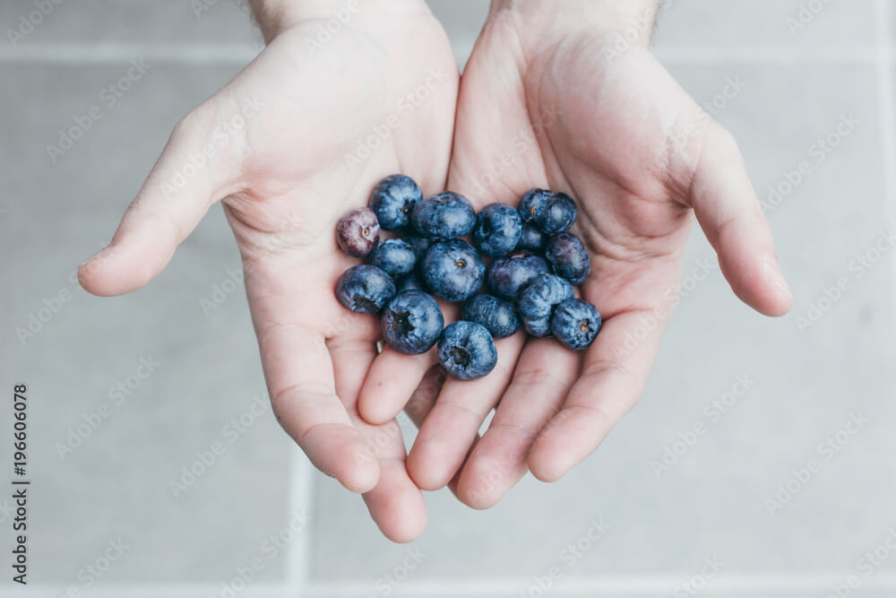 Could Kiwi and Blueberries Be the Secret to Relieving Eczema Symptoms? Our Personal Experience and Findings! 2 Handful of ripe blueberry